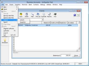 Business Accounts screenshot 2