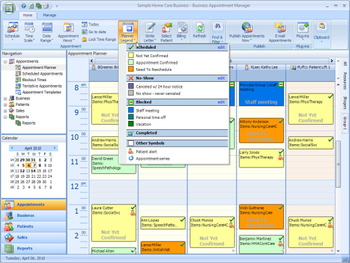 Business Appointment Manager screenshot