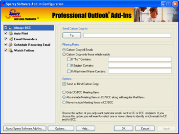 Business Bundle for Outlook 2010  screenshot