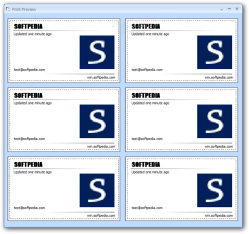 Business Card Creator Software screenshot 2