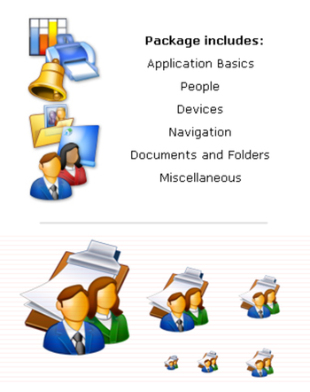 Business Icons Collection (XP) screenshot