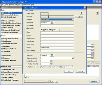 Business Inventory Manager Pro screenshot