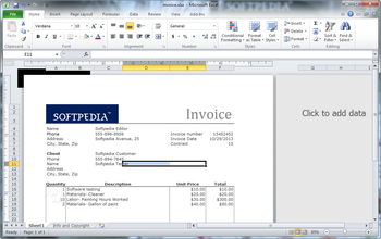 Business Invoice screenshot