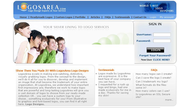 Business logo designs screenshot