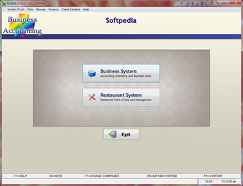 Business Plus Accounting Restaurant Professional screenshot