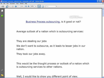 Business Process Outsourcing Profit Book screenshot 3