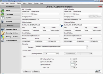 Business Purchase Order screenshot 3