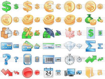 Business Toolbar Icons screenshot 2