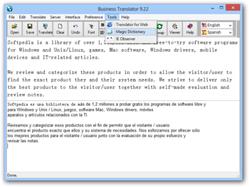 Business Translator screenshot 2