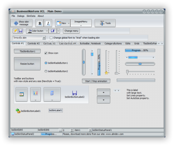 BusinessSkinForm screenshot 4