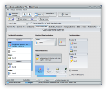 BusinessSkinForm screenshot 7