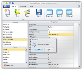 BusinessSkinForm VCL for Delphi 2010 screenshot 2