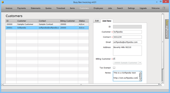 Busy Bee Invoicing screenshot 7