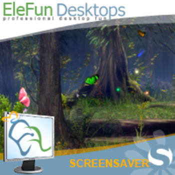 Butterfly Woods - Animated Screensaver screenshot 2