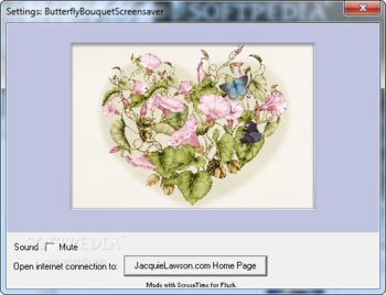 ButterflyBouquetScreensaver screenshot 1