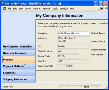 Button Painter for MS Access screenshot