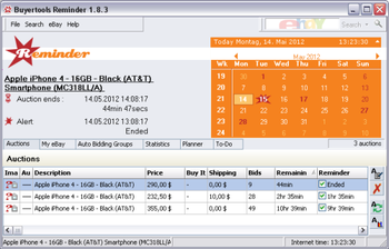 Buyertools Reminder screenshot