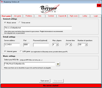 Buzzamp Online screenshot 2