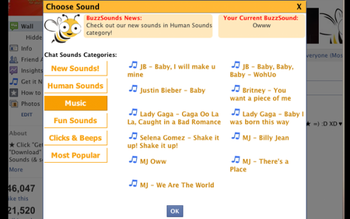 BuzzSounds screenshot