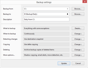 Bvckup 2 screenshot 5