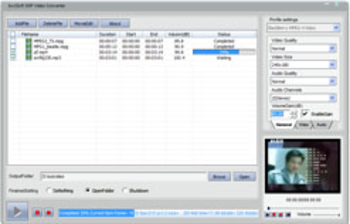 bvcsoft 3GP Video Converter screenshot
