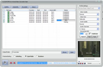 bvcsoft DPG to Archos Video Converter screenshot 2