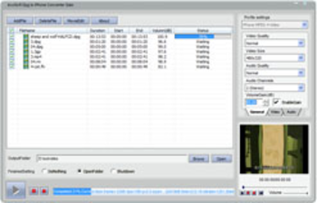 bvcsoft DPG to iPhone Video Converter screenshot