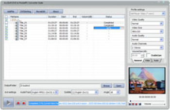 bvcsoft DVD to Pocket PC Converter Suite screenshot 2