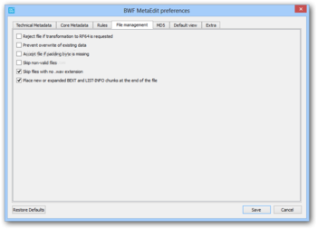 BWF MetaEdit screenshot 10