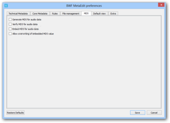 BWF MetaEdit screenshot 11