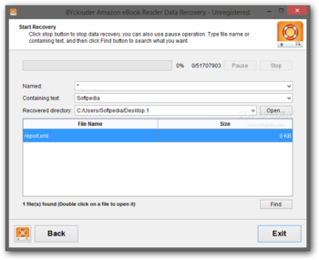 BYclouder Amazon eBook Reader Data Recovery screenshot 4