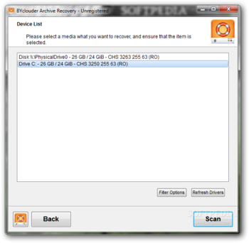 BYclouder Archive File Recovery screenshot 2