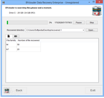 BYclouder Data Recovery Enterprise screenshot 4