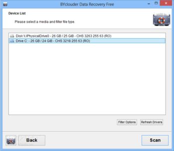 BYclouder Data Recovery Free screenshot 2