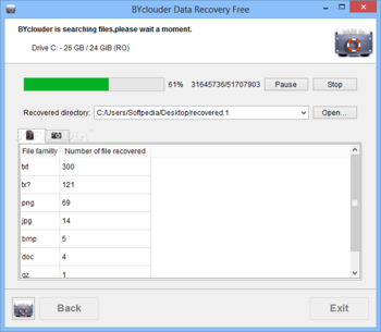 BYclouder Data Recovery Free screenshot 4