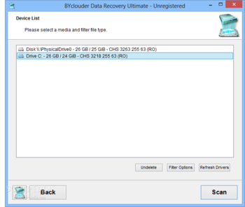 BYclouder Data Recovery Ultimate screenshot 2