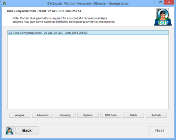 BYclouder Partition Recovery Ultimate screenshot 2