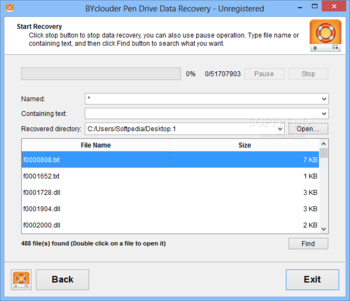 BYclouder Pen Drive Data Recovery screenshot 4
