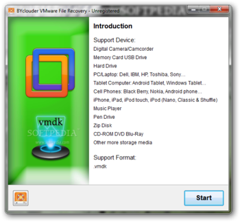 BYclouder VMware File Recovery screenshot