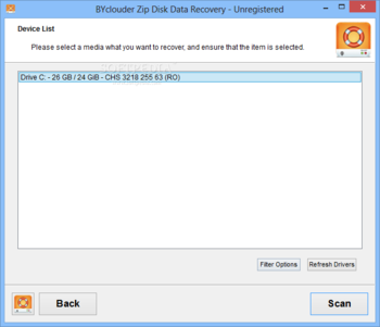 BYclouder Zip Disk Data Recovery screenshot 2