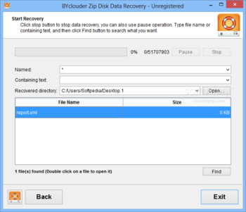 BYclouder Zip Disk Data Recovery screenshot 4