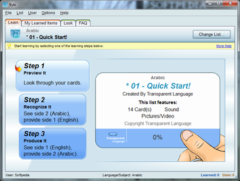 Byki Express Arabic (formerly Arabic Before You Know It Lite) screenshot