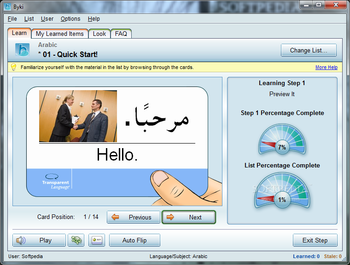 Byki Express Arabic (formerly Arabic Before You Know It Lite) screenshot 3