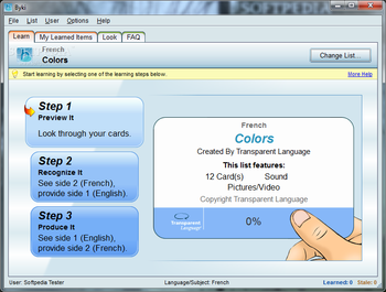 Byki Express French (formerly French Before You Know It Lite) screenshot