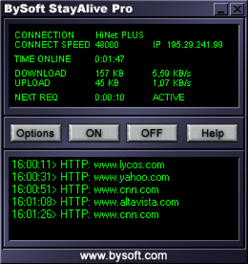 BySoft StayAlive Pro screenshot