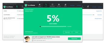 ByteFence Anti-Malware screenshot