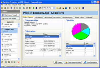 ByteRun Protector for PHP screenshot 2