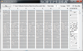 Bytes and Bits Viewer screenshot 2