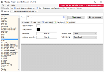 ByteScout BarCode Generator screenshot 4