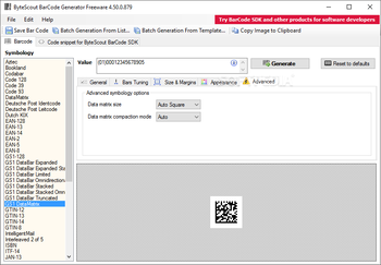 ByteScout BarCode Generator screenshot 5
